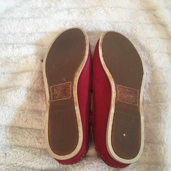 FRYE moccasins! red genuine leather - Picture 6 of 6